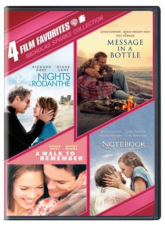 4 Film Favorites Nicholas Sparks Romances DVD