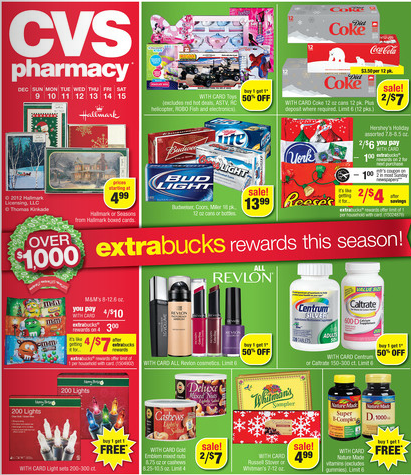 CVS Coupon Deals 12-9 to 12-15