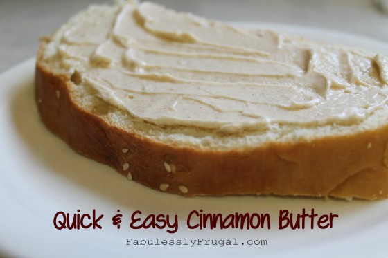 Cinnamon Butter Recipe 1