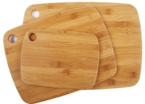 Core Bamboo 10488AM Amazon Exclusive Bamboo Cutting Board Set, 3-Piece