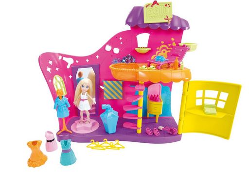 Polly Pocket Color Change Makeover Salon Playset