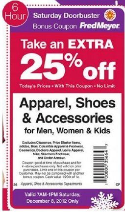 fm 25 percent coupon