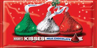 hershey kiss holiday candy bag product image