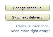 kleenex schedule