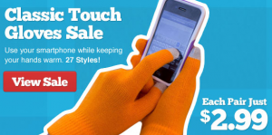 touch screen gloves tanga sale
