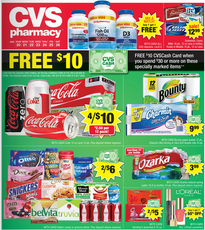 CVS Coupon Deals 1-20 to 1-26