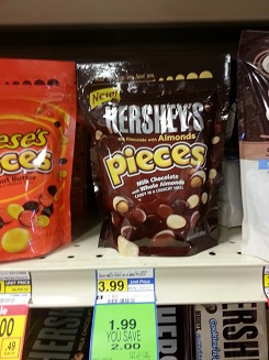 Hershey's Peices with Almonds