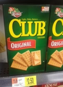 Right now you can print a $1.00 off on any TWO Keebler Crackers coupon. These are often on sale for $2.50 or less. Walmart has them for $2.50 right now…