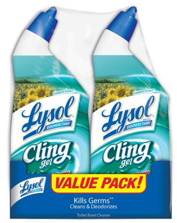 Lysol cling gel