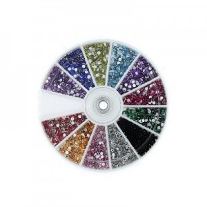 Nail Rhinestones 2400 Piece