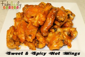Sweet & Spicy Hot Wings Recipe pic 1