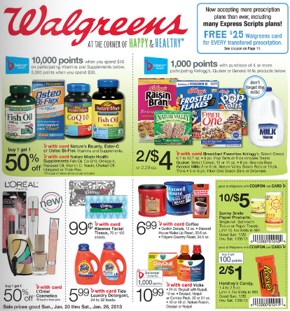 Walgreens Coupon Deals 1-20 to 1-26