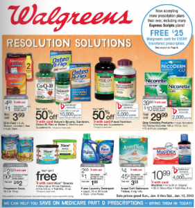 Walgreens Coupon Deals 1-6 to 1-12