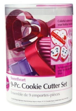 Wilton Cookie cutters Valentines