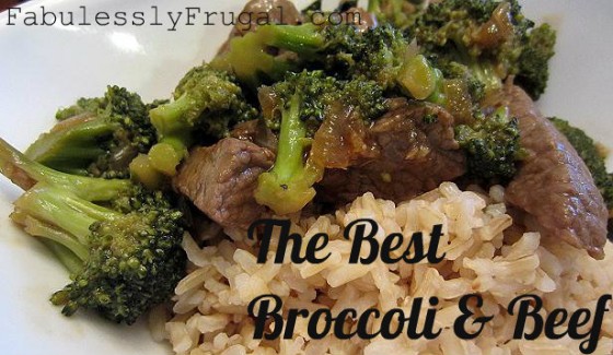 broccoli and beef