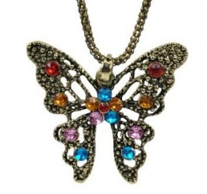 butterfly necklace