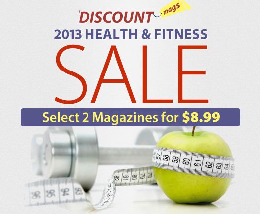 discountmags health and fitness magazine sale