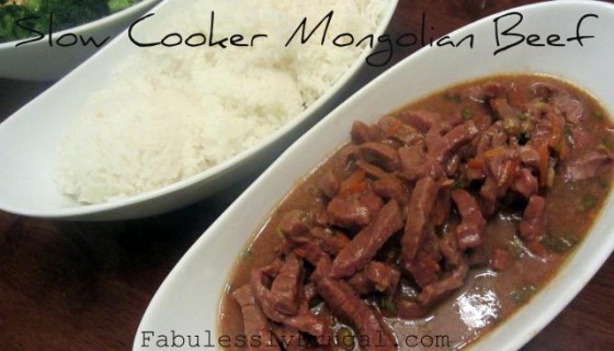 mongolian beef meal