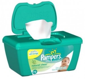 pampers natural clean baby wipes tub