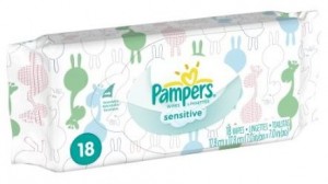 pampers sensitive baby wipes