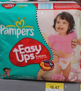 Walmart Pampers Easy Ups