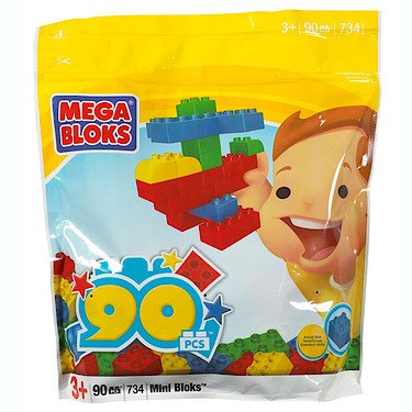 90-Piece Mega Blocks Bag