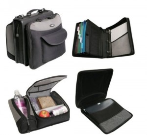 Case It Build A Binder Neoprene Zipper Binder with Computer Case and Lunch Kit, BlackGrey