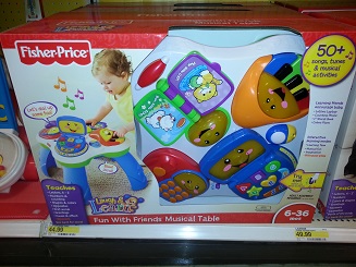 Fisher Price Laugh and Learn Fun with Friends Music Table