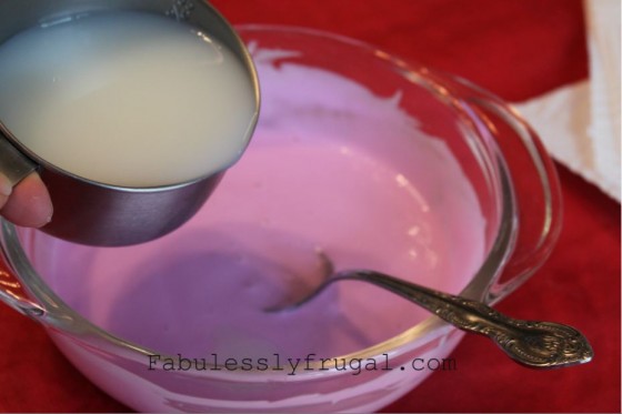 Gak add starch
