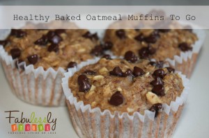Healthy Baked Oatmeal Muffins To Go Recipe pic 1