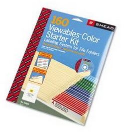 Smead Viewable Labeling system for file folders