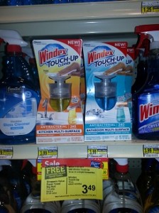 Windex Touch Up Cleaner