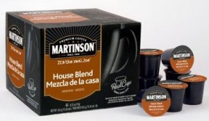 martinson coffee k-cups house blend