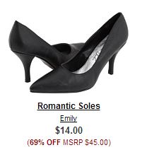 romantic soles pumps