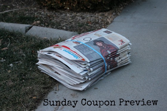 sunday coupon preview