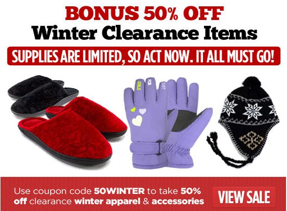 tanga winter clearance sale