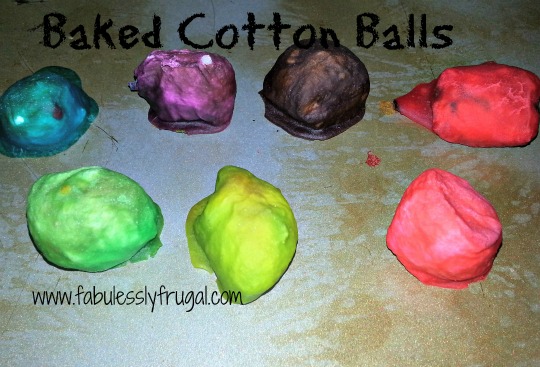 Baked Cotton Balls Baked