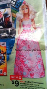 Barbie princess toy deal Target ad