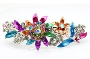 Beautiful Jewelry Flowers Crystal Hair Clips - for hair clip Beauty Tools
