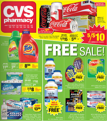 CVS Coupon Deals March 13 - 16, 2013