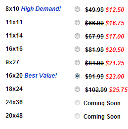 Canvas People prices