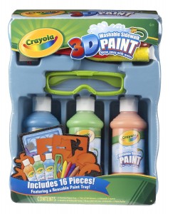 Crayola 3D Deluxe Sidewalk Paint Tray