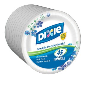 Dixie HD Paper Plates, 10 Inches, 240 Count