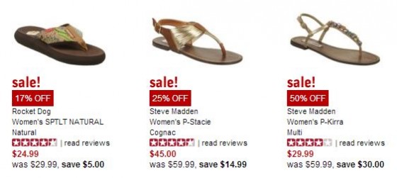 Famous Footware sandals