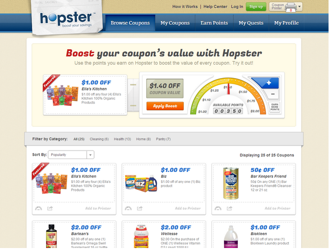 Hopster screenshot