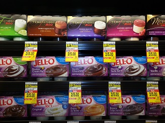 Jello 4 packs
