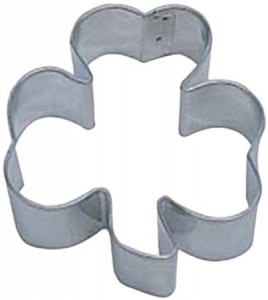 St. Patrick's Day Shamrock Cookie Cutter, 3-Inch