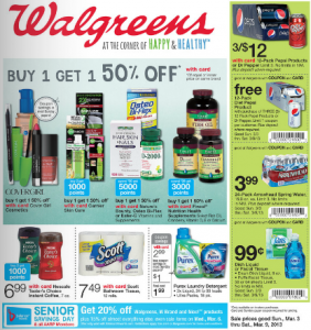 Walgreens 3-3 to 3-9, 2013