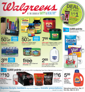 Walgreens Coupon Deals March 17 to 23, 2013