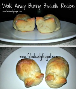 Walk Away Bunny Biscuits